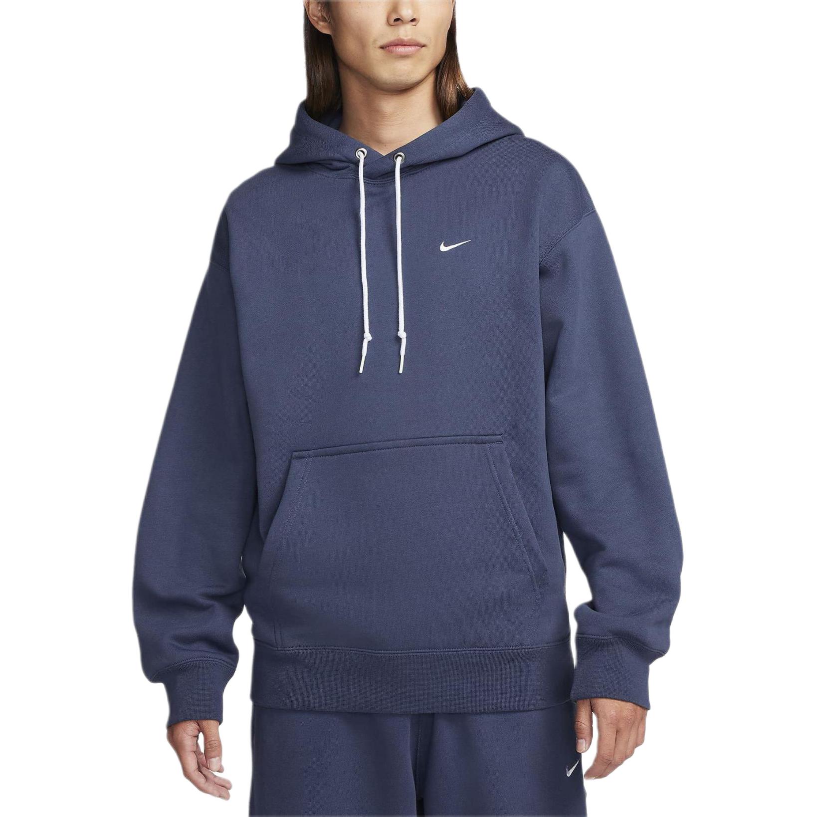 

Nike Свитшот Solo Swoosh мужской, цвет Thunder Blue