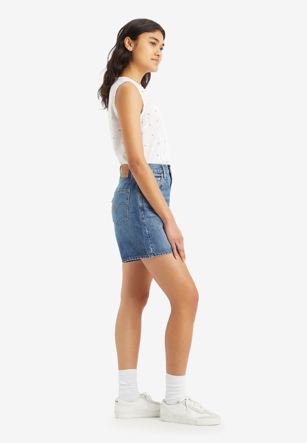 Джинсовые шорты Levi's, шорты с эффектом памяти High Baggy — фото 2