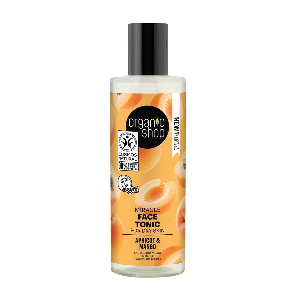 

Тоник для лица Tónico facial milagroso albaricoque Organic shop, 150 мл