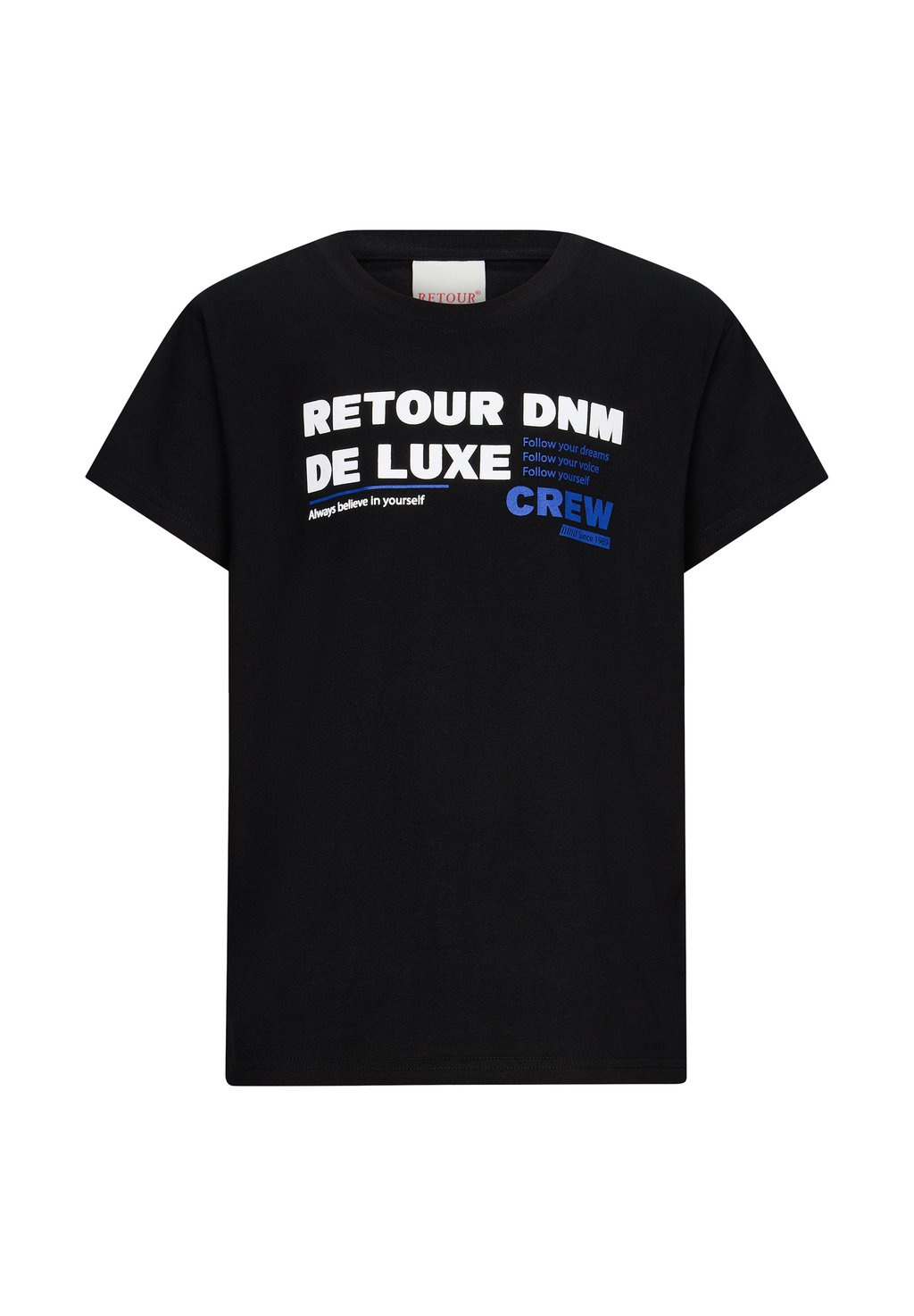 

Футболка с принтом ZEB Retour Jeans, черный