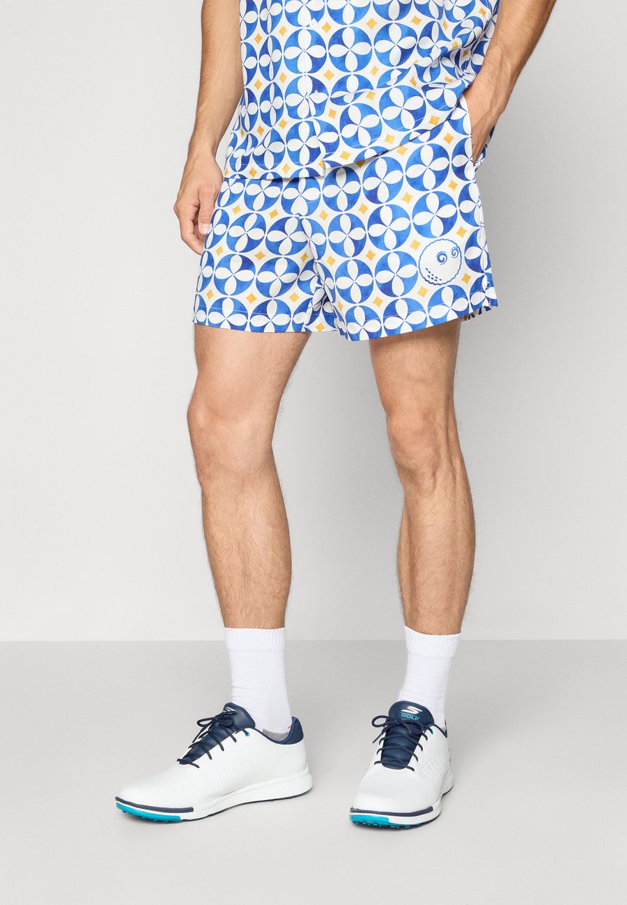 

Спортивные шорты Malbon RIVIERA SCOOTER SHORT, White/Blue/Gold-Coloured/White