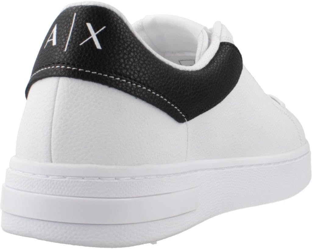 Мужские кроссовки Armani Exchange London Classic, белый/черный — фото 3