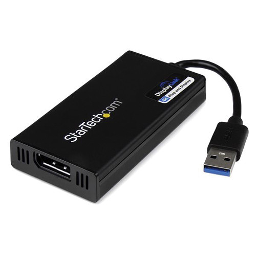 

StarTech USB 3.0 to 4K DisplayPort Adapter (Black) USB32DP4K