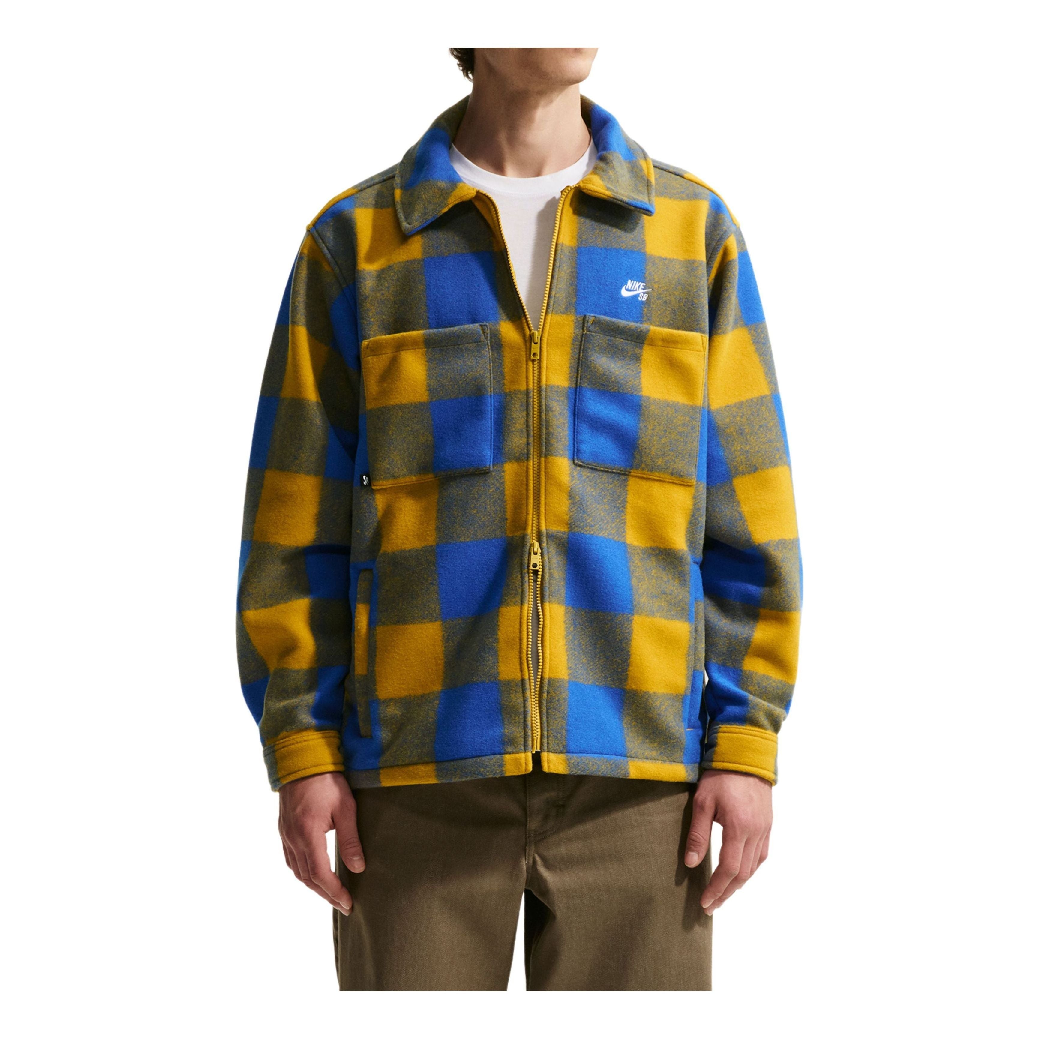 

Футболка для скейтбординга Nike SB Essential Skate Shirt 'Blue Yellow'