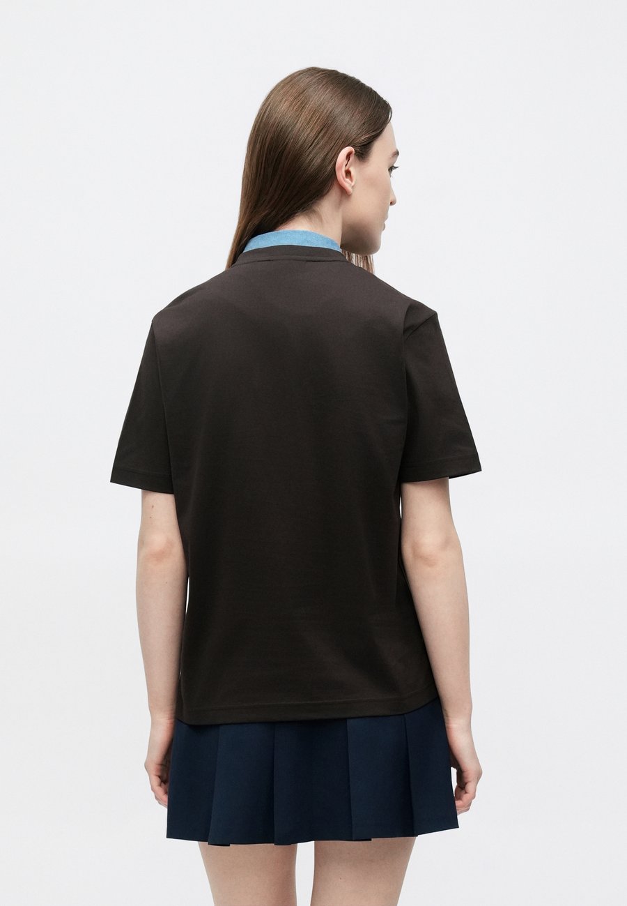 Футболка Lacoste Basic, Черная — фото 3