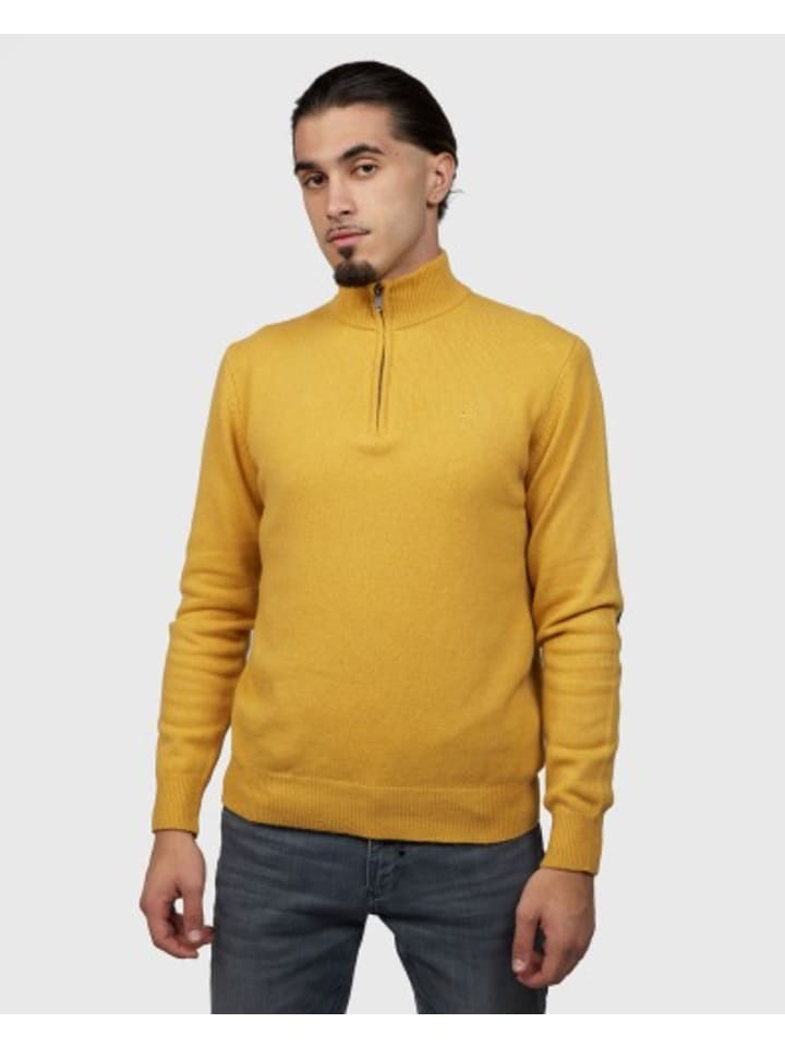 

Пуловер Hackett London, желтый
