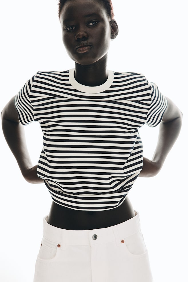 

Хлопковая футболка H&M, мультиколор