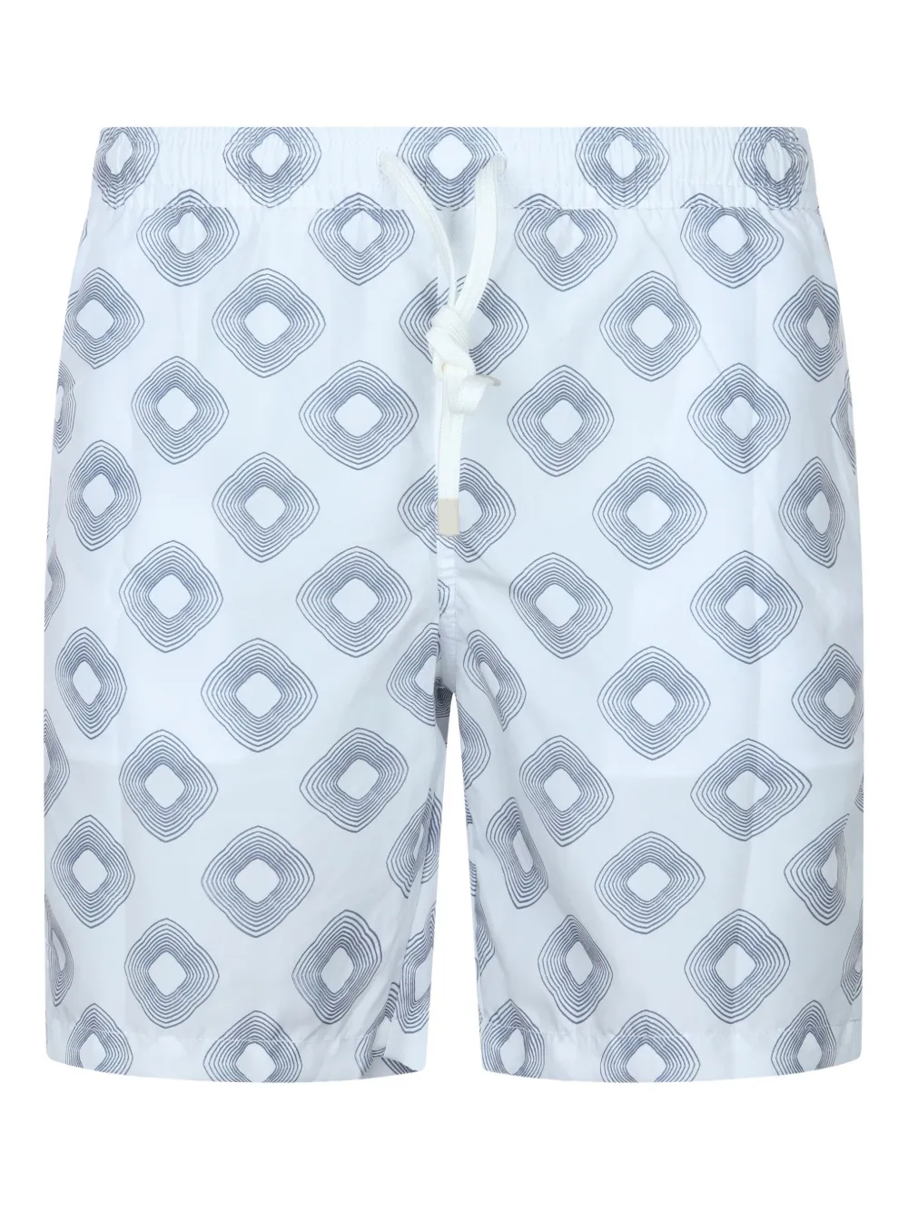 

Плавки-шорты с геометричным узором Eleventy, синий