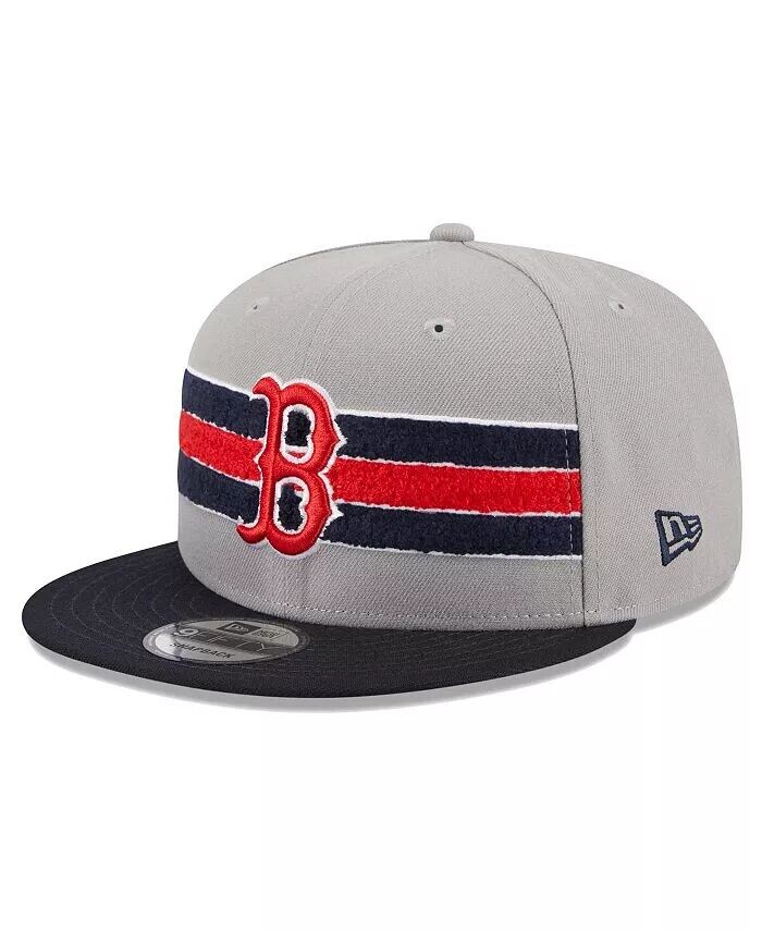 

Мужская серо-темно-синяя кепка Boston Red Sox Band 9FIFTY Snapback New Era, серый