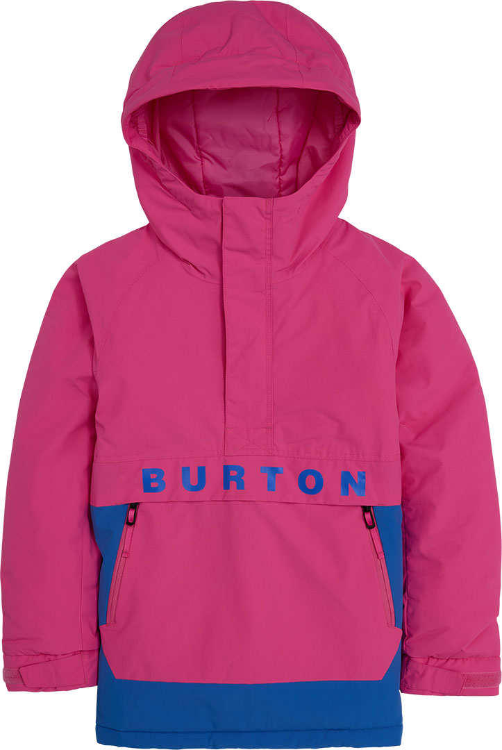 

Burton Детская куртка frostner anorak fuchsia fusion/amparo blue M