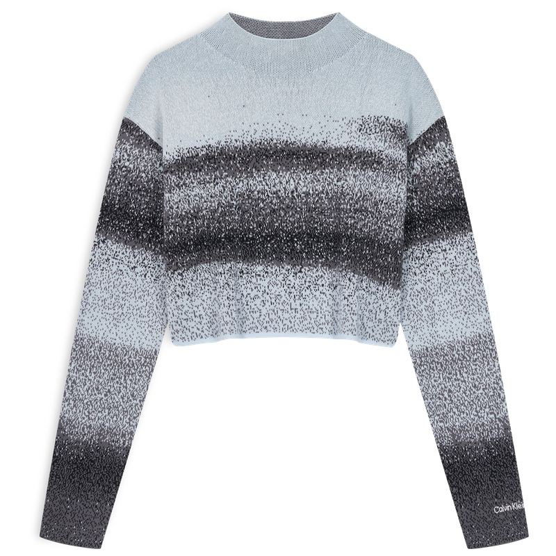 

Calvin Klein Топ Women's 0LA Blue Black Stripes