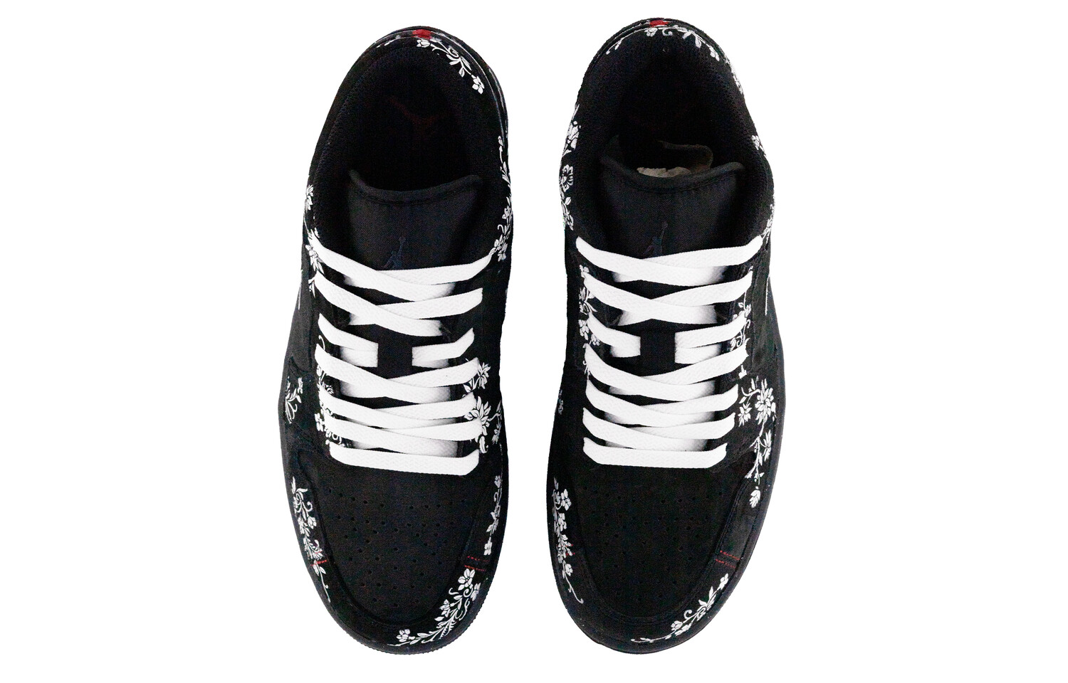 Кроссовки Air JORDAN 1 Vintage Basketball Shoes Men Low-Top Black White — фото 3