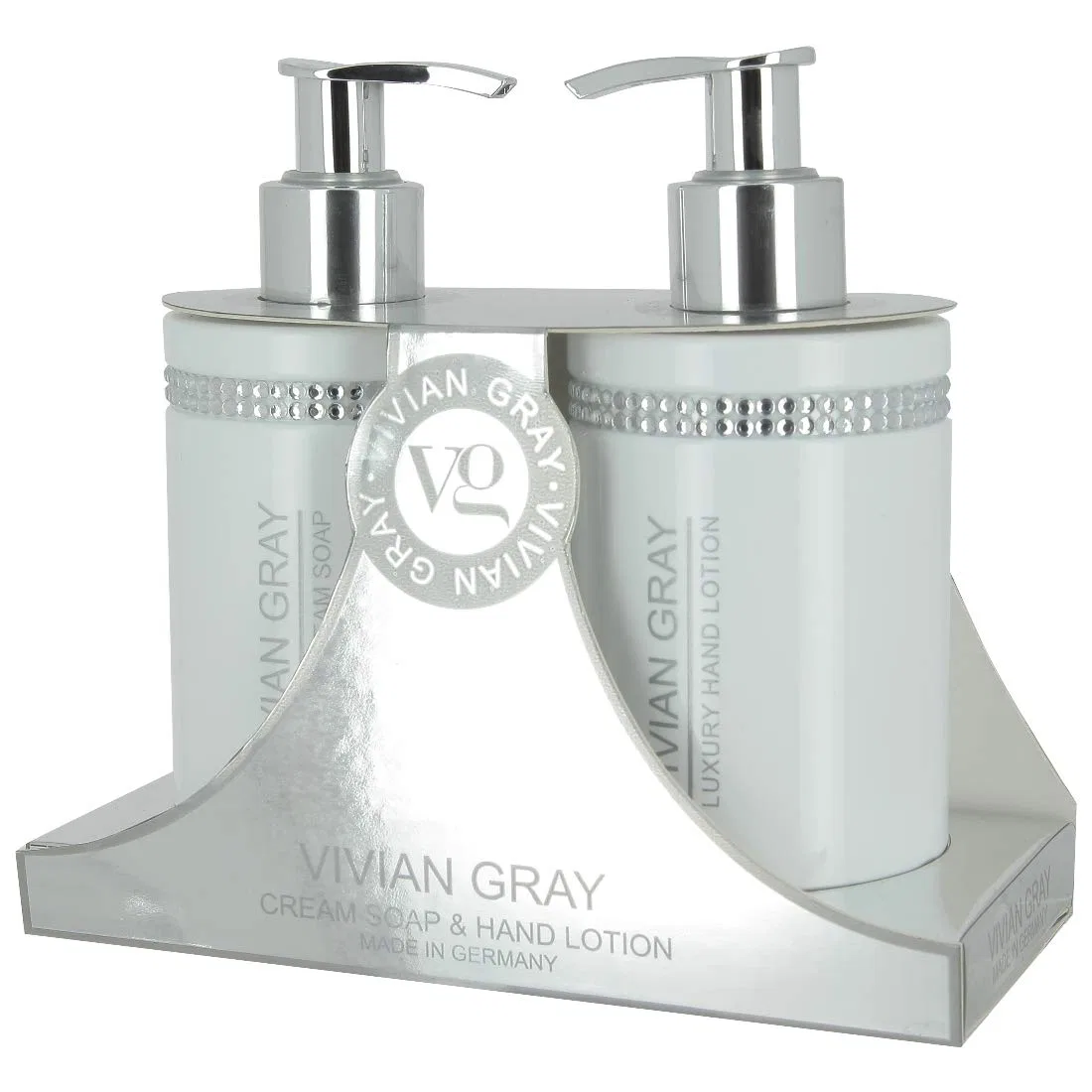Набор для ухода за руками VIVIAN GRAY White Crystals «Зеленый чай с цитрусом», 2 предмета, 500 мл Vivian Gray