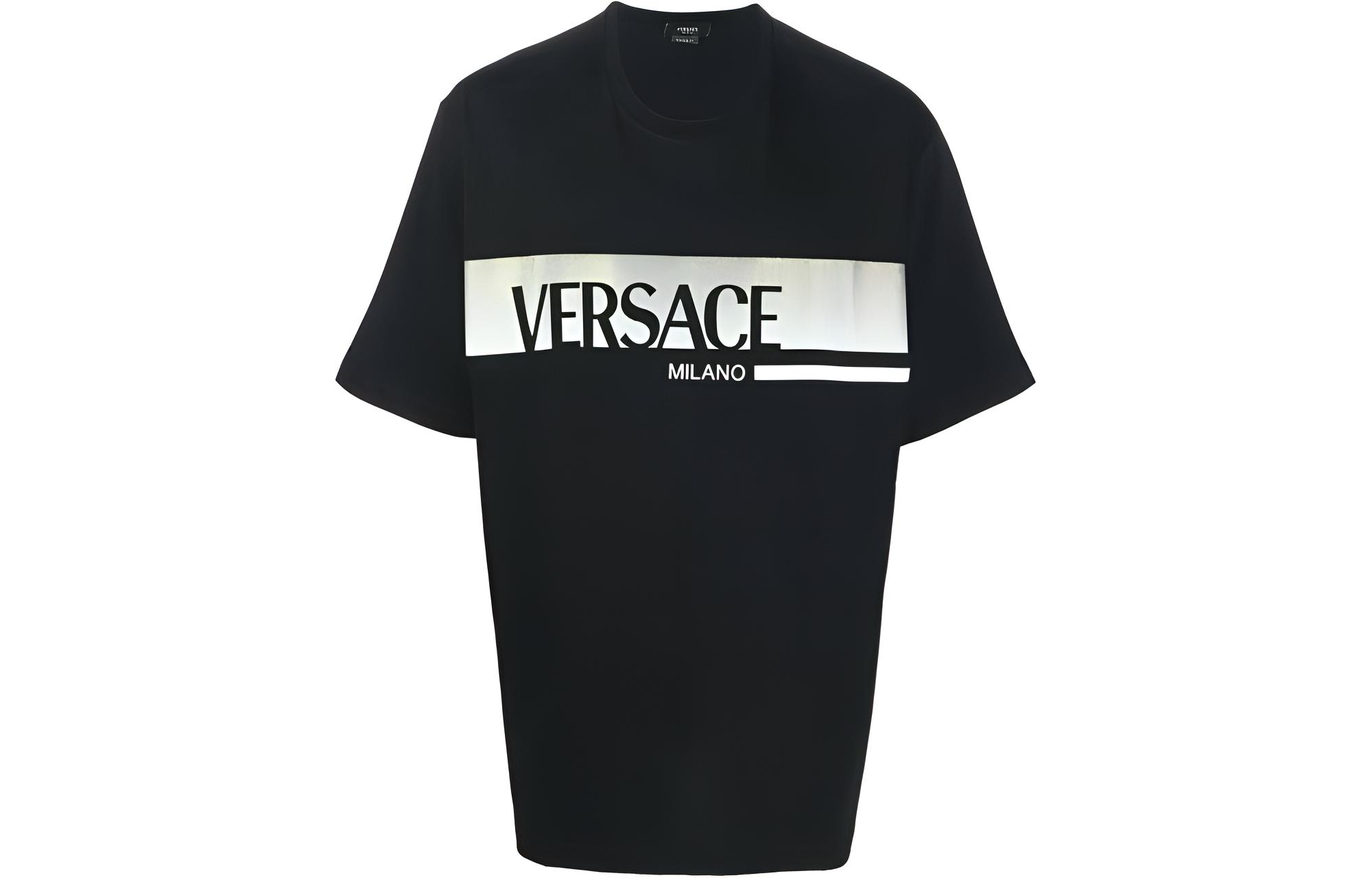 

Футболка мужская черная VERSACE