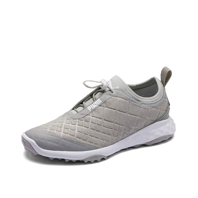 Женские синтетические кроссовки для гольфа Brea fusion sport 192227 02 Puma, серый — фото 3