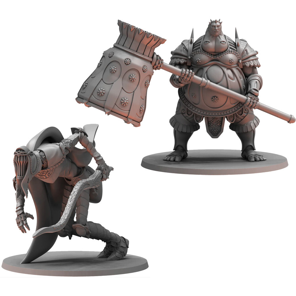 

Миниатюра Steamforged Games Dark Souls RPG: Miniatures Set - Dancer of the Boreal Valley & Smough