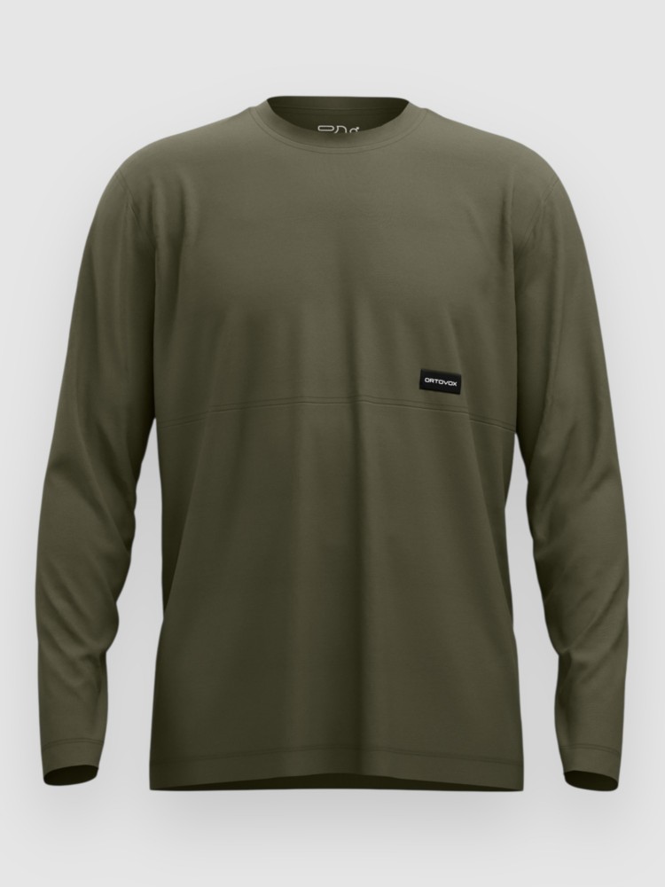 

Функциональная рубашка Ortovox 185 Merino Patch Funktionsshirt, dark wild herbs 62701, Коричневый, Функциональная рубашка Ortovox 185 Merino Patch Funktionsshirt, dark wild herbs 62701