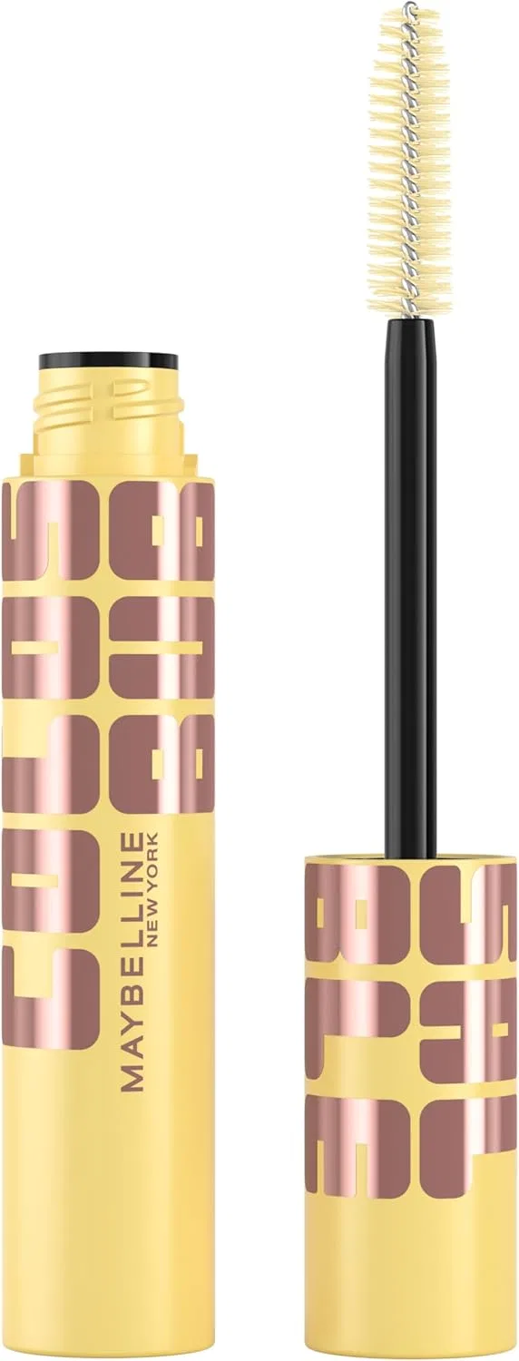 Тушь для ресниц объемная Maybelline The Huge Bubble Washable, коричнево-черная, 1 шт