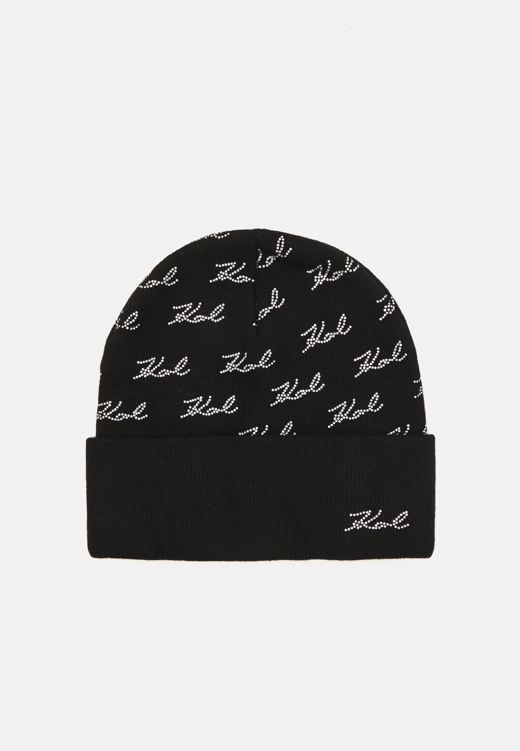 

Шапка SIGNATURE BEANIE KARL LAGERFELD, черный