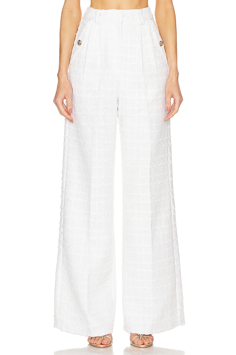 

Брюки Jane от Amanda Uprichard, kerrigan white tweed