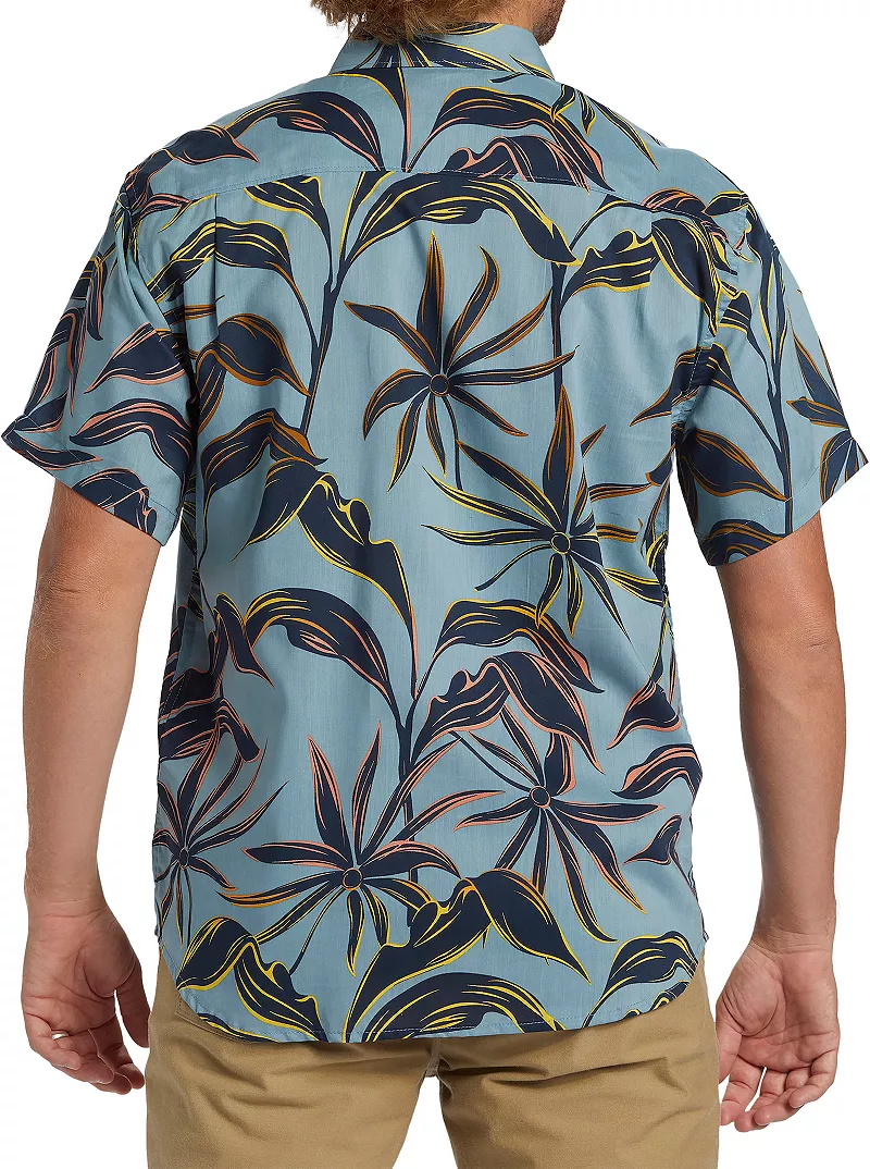 

Billabong Мужская футболка Sundays с коротким рукавом, цвет Washed Blue