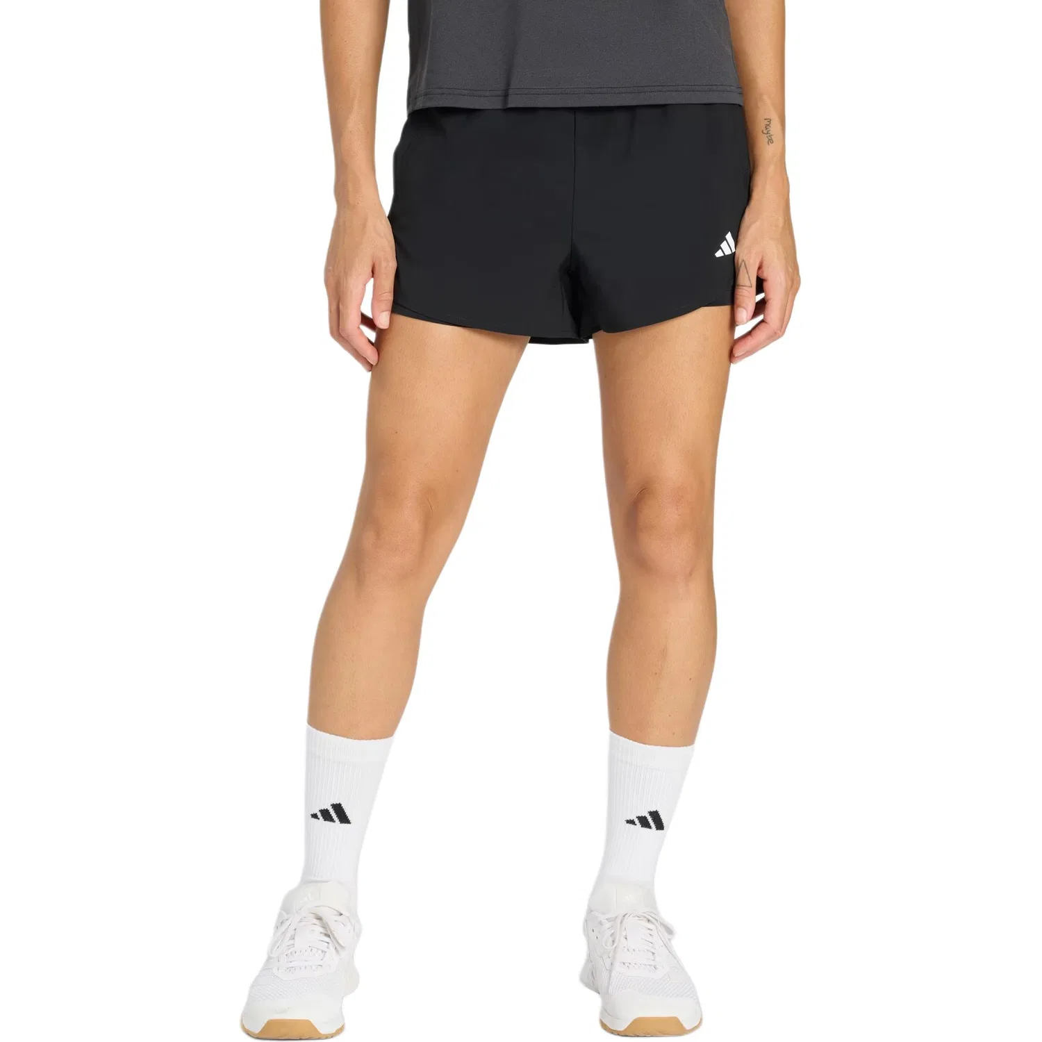 Спортивные шорты Adidas ESSENTIALS для женщин, черные — фото 3