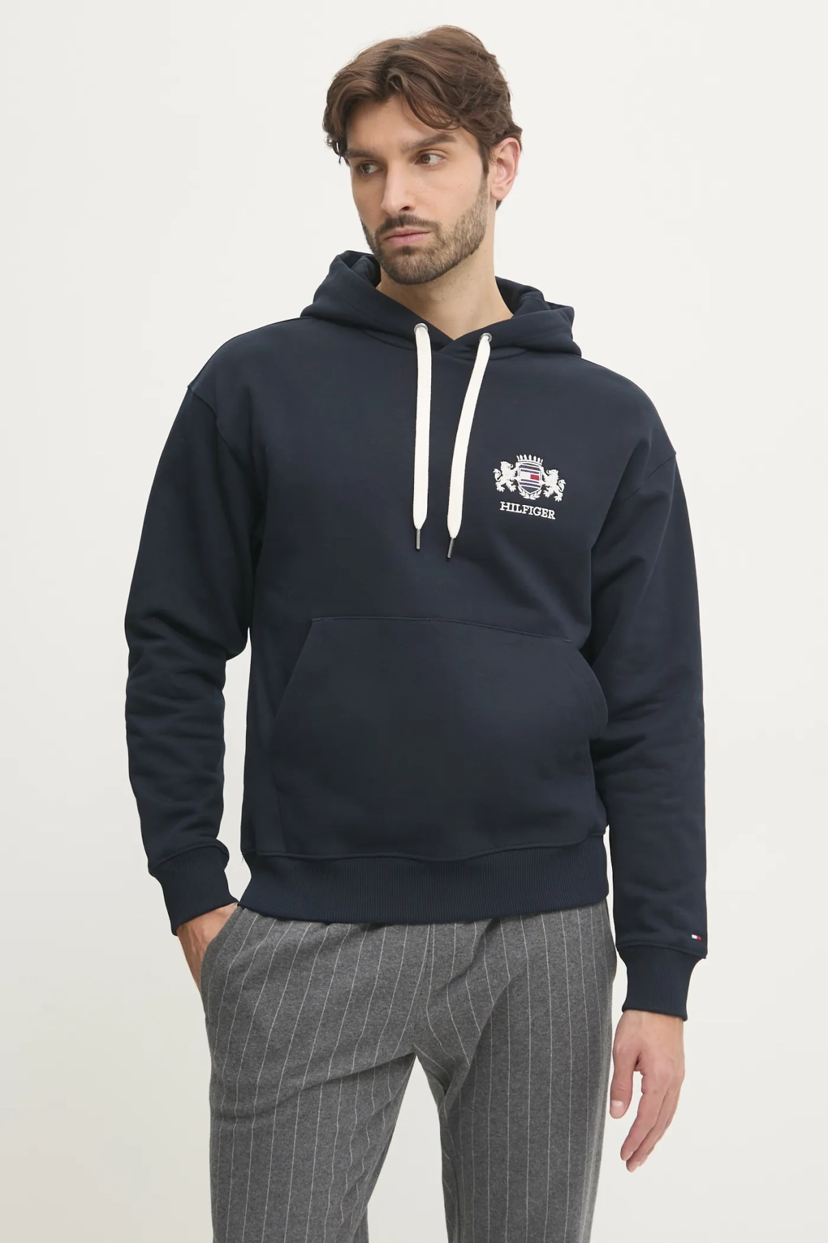 

Хлопковая толстовка Tommy Hilfiger, темно-синий