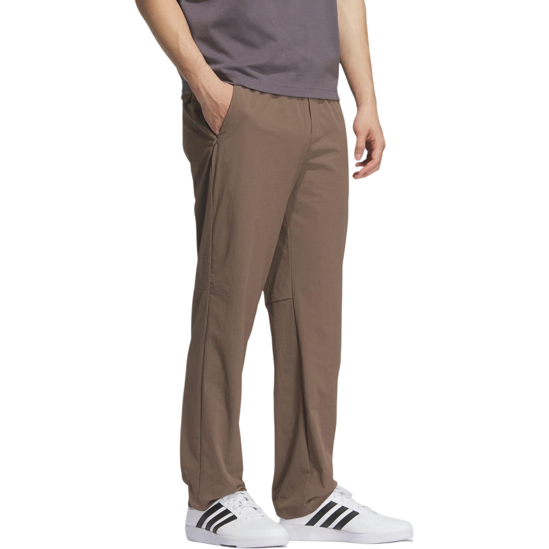 Брюки Breeze TRACKSUIT BOTTOMS Casual мужские Adidas, коричневый — фото 3