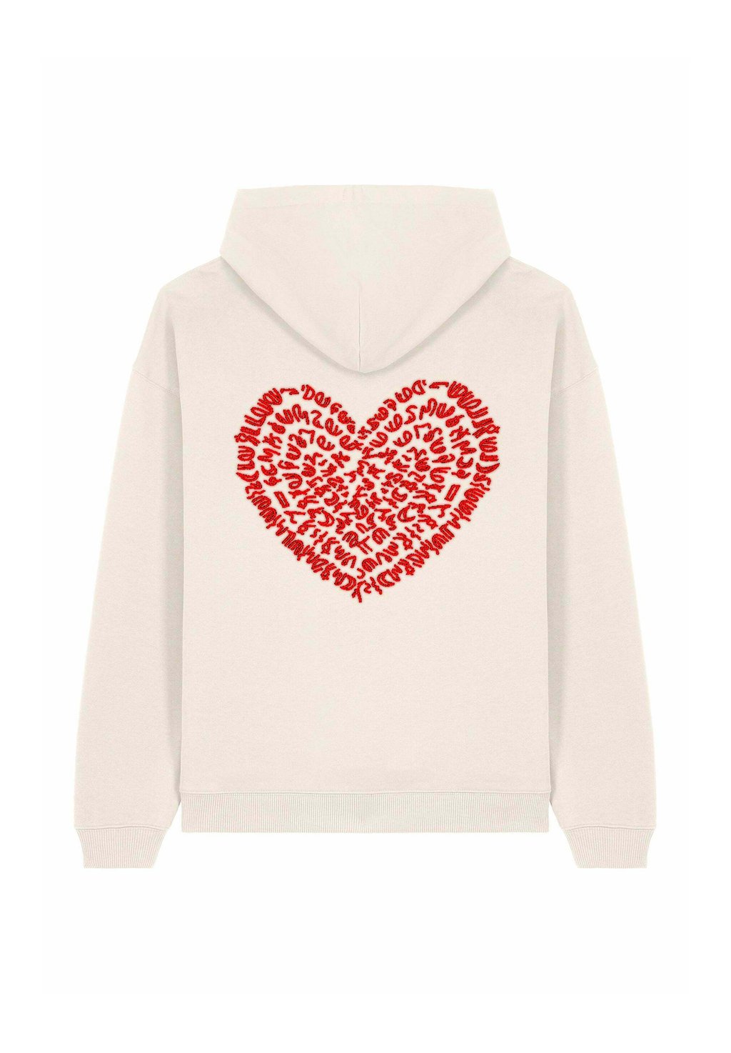 

Толстовка с капюшоном CORAZON BACK EMBROIDERY - Sweatshirt Mira Paris, кремовый