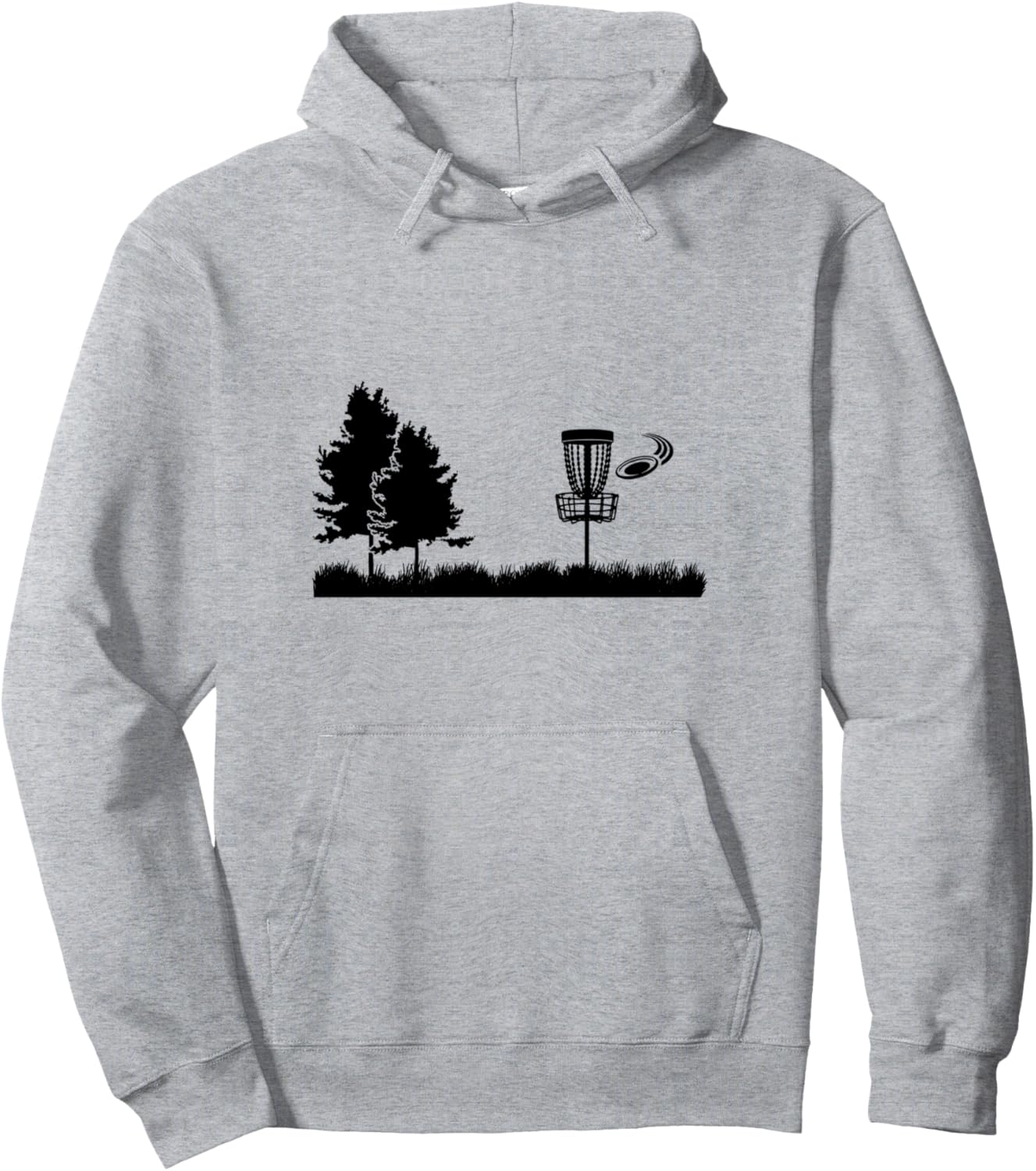 

Толстовка с капюшоном Discgolf Sports Flying Disc Golf Basket Disc Golfing Disc Golf Designs, серый