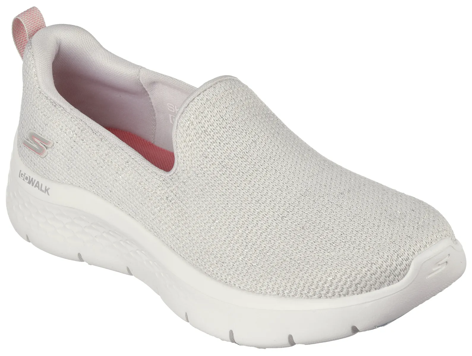

Кроссовки-слипоны Skechers "GO WALK FLEX-", слипоны, слипоны, повседневная обувь с логотипом на пятке, цвет Natur