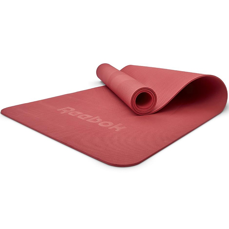 

Коврик для йоги Reebok, brick красный