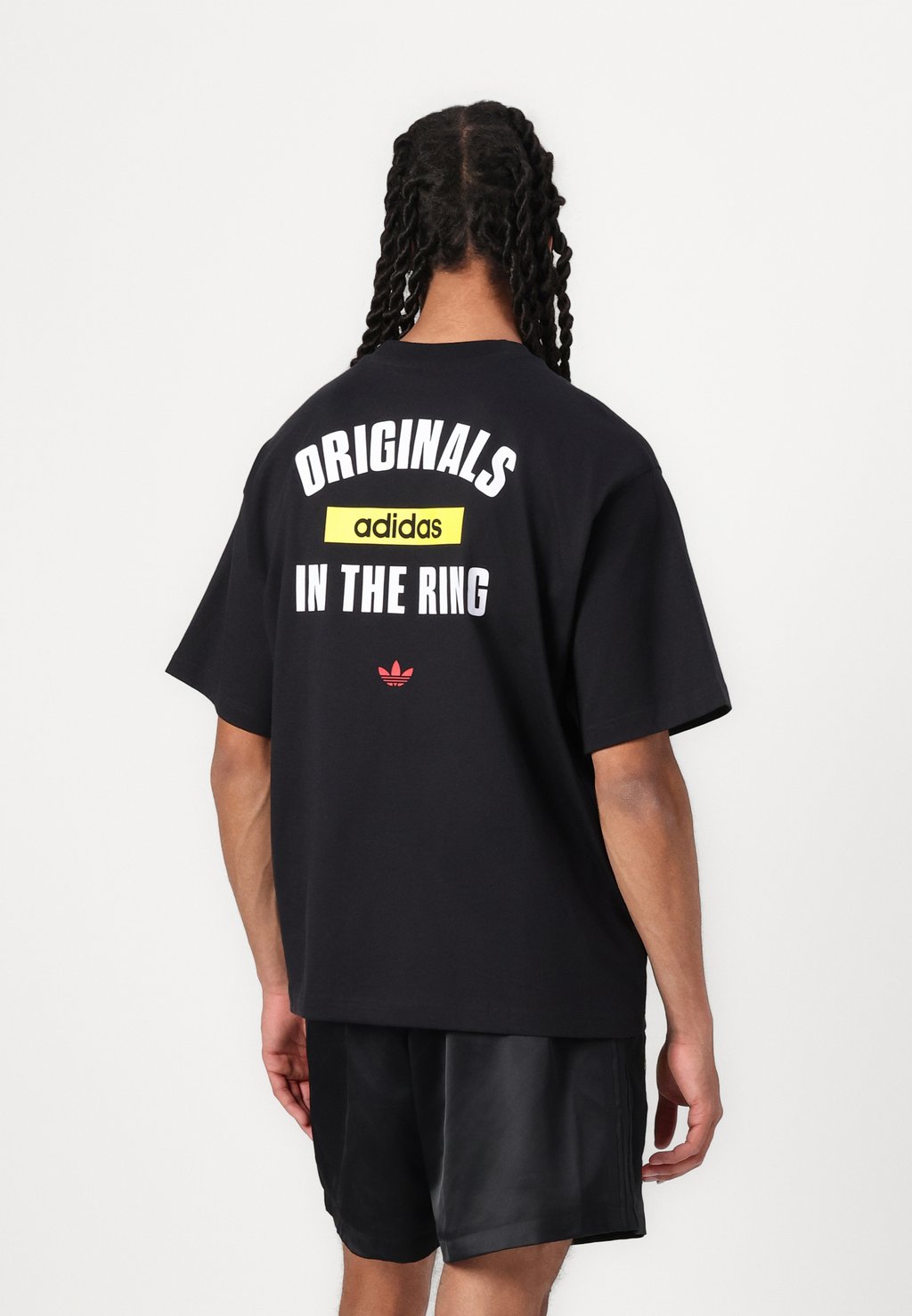 

Футболка с принтом RING TEE Adidas Originals, черный