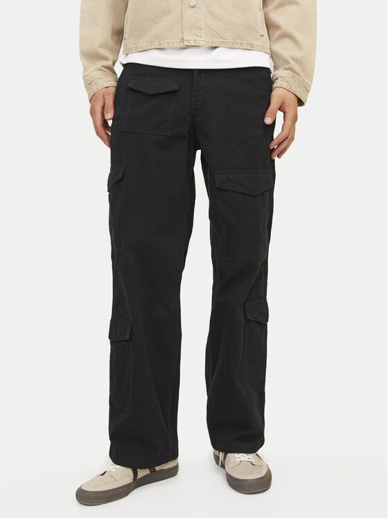 

Брюки relaxed fit Bill 12258307 Jack & Jones, черный