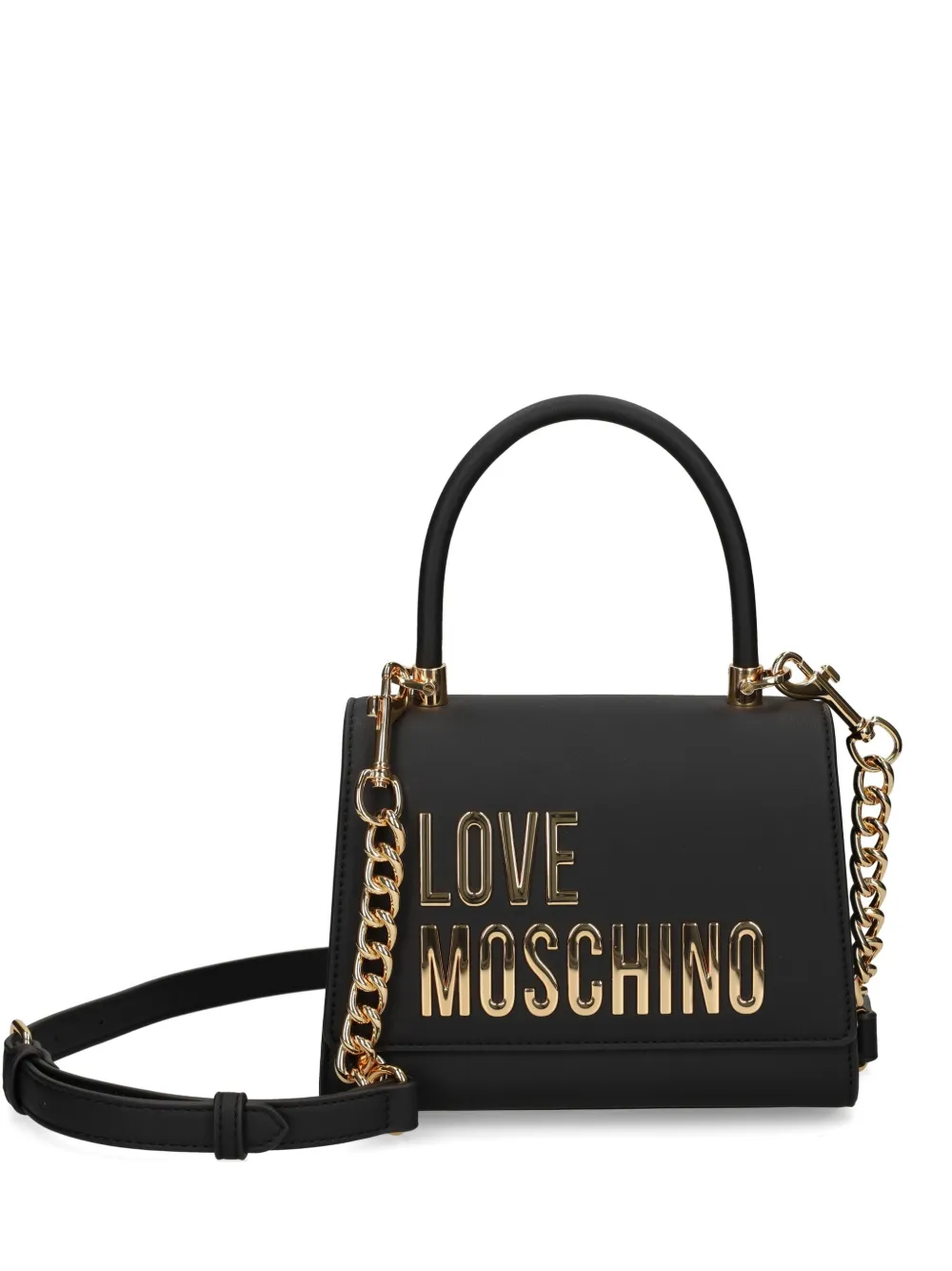 

Сумка-тоут с логотипом Love Moschino, черный