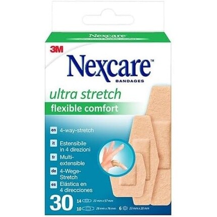 

Ассортимент Nexcare Comfort, 30 единиц