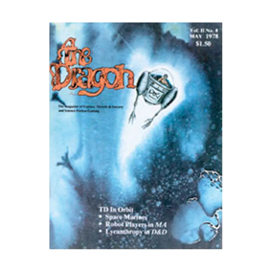 

Журнал #14 "Lycanthropy, Robots in Metamorphosis Alpha", Dragon Magazine #01 - #50