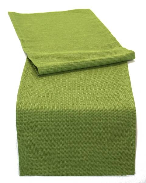 

Настольный бегун Frank Flechtwaren FF-337276, 40x1x140 см, зеленый