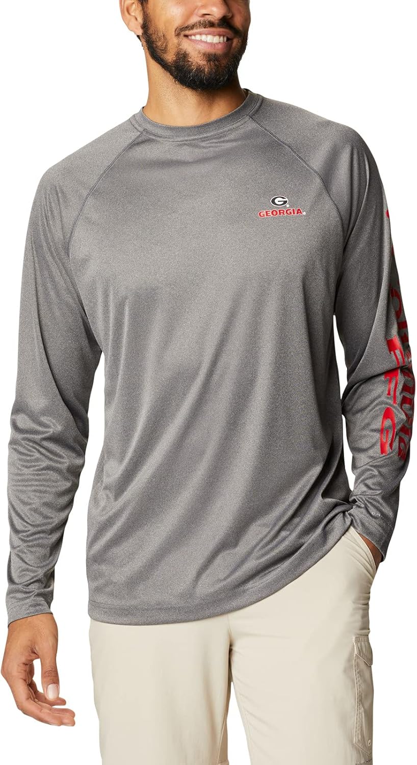 

Columbia мужская футболка с длинным рукавом Terminal Tackle, Georgia Bulldogs 17