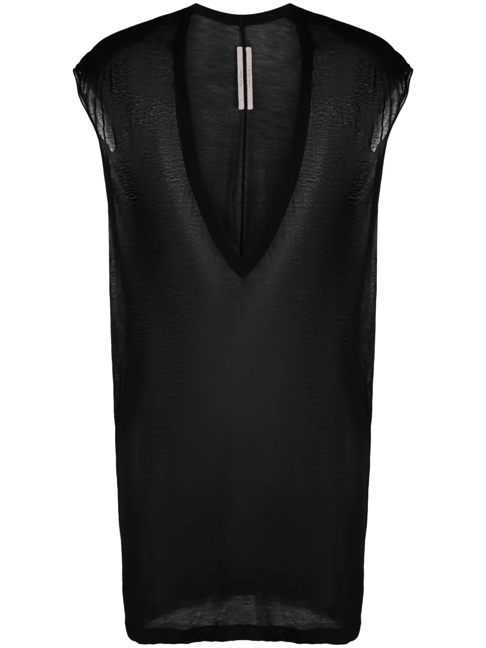 

Топ без рукавов Rick Owens, черный