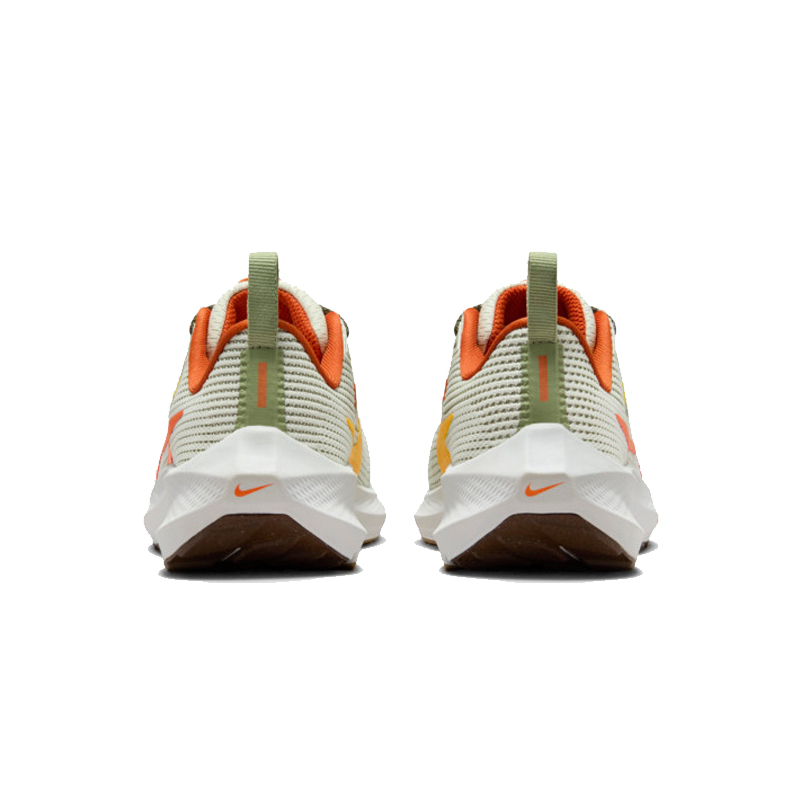 Nike Air Zoom Pegasus 40 Маслянисто-зеленый Оранжевый Костровый GS Белый Зеленый — фото 3