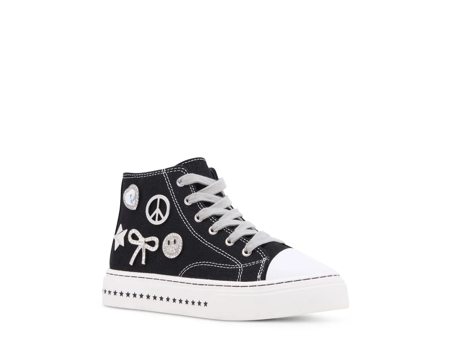 

Кроссовки Steve Madden Mistee Sneaker - Kids', черный