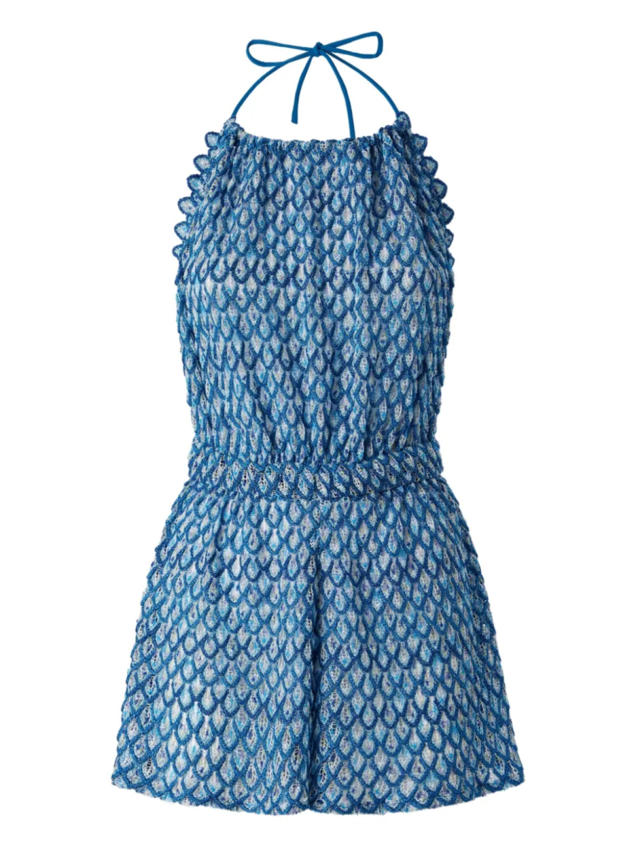 

Комбинезон с лямкой через шею Missoni, синий