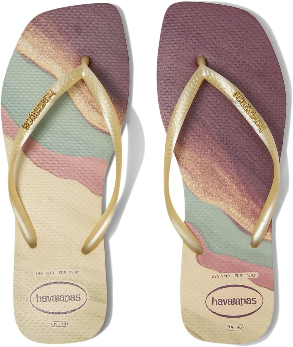 Сандалии Havaianas Slim Square Trendy Sandals, Buttercream