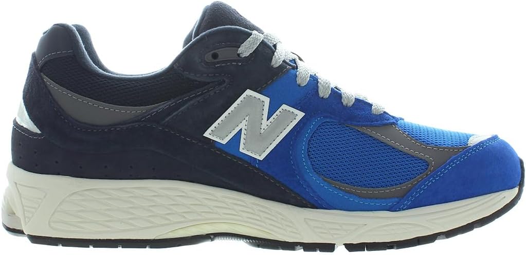 Мужские кроссовки New Balance 2002 года, Castlerock/черные/магнитные, Blue Oasis — фото 3