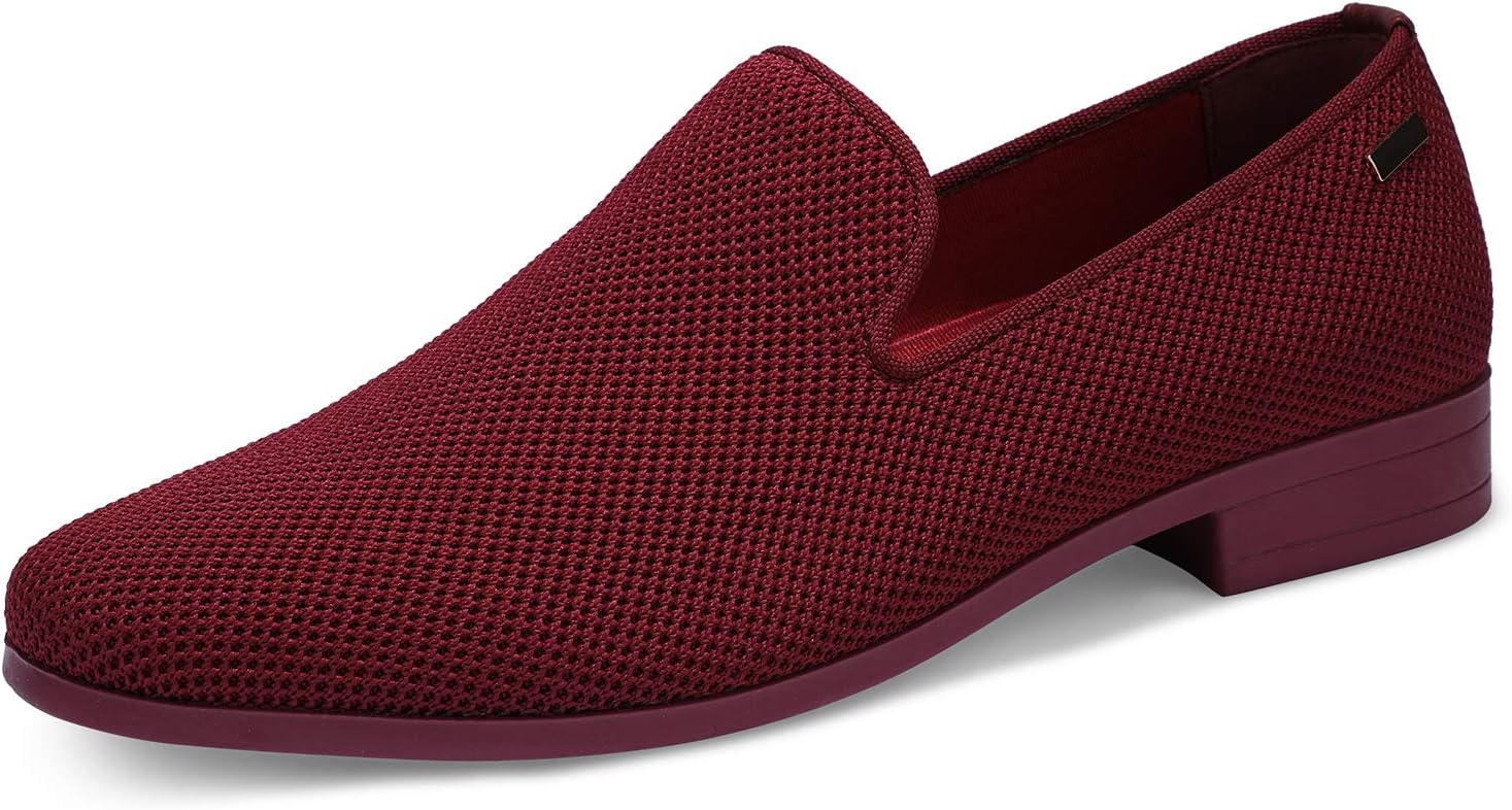 

Мужские лоферы UUBARIS для костюма и смокинга, обувь без шнурков, винный