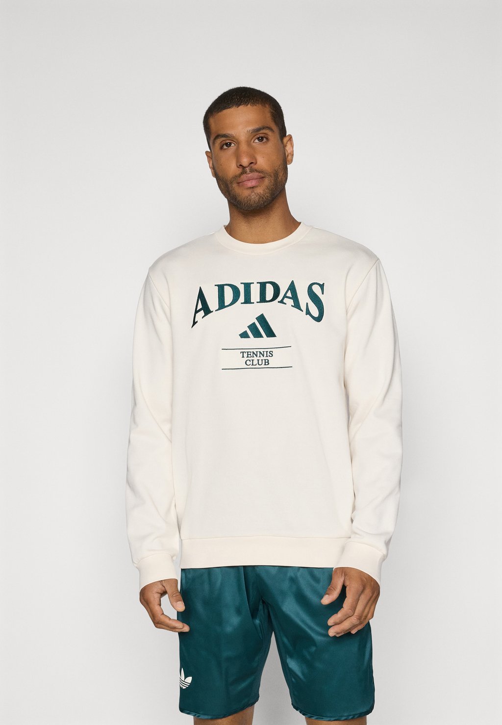 

Толстовка HERITAGE TENNIS GRAPHIC CREW Adidas Performance, кремовый