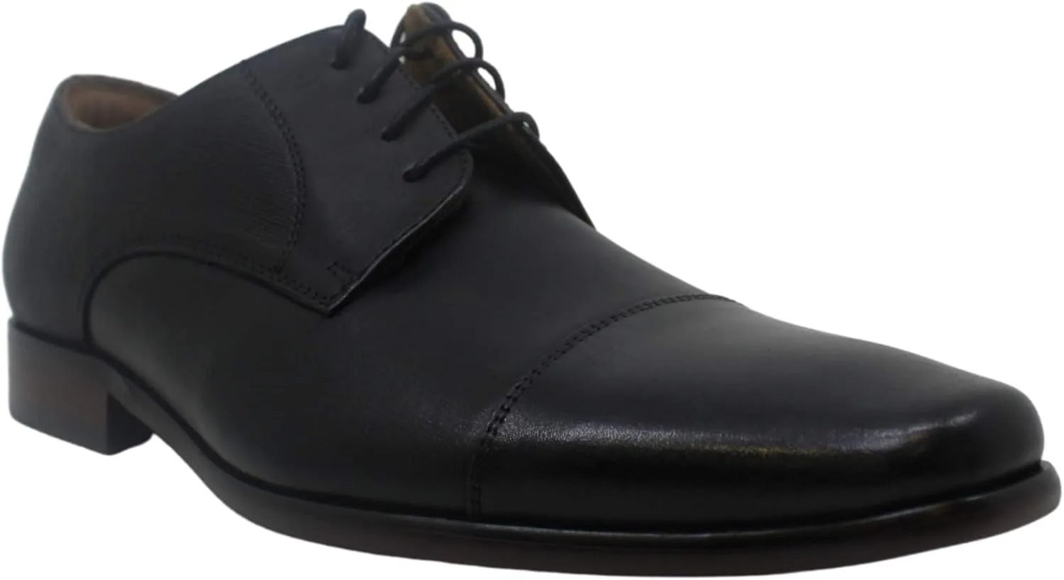 Мужские оксфордские туфли Florsheim с перфорацией на мыске в виде мышиного ангела, черный — фото 2
