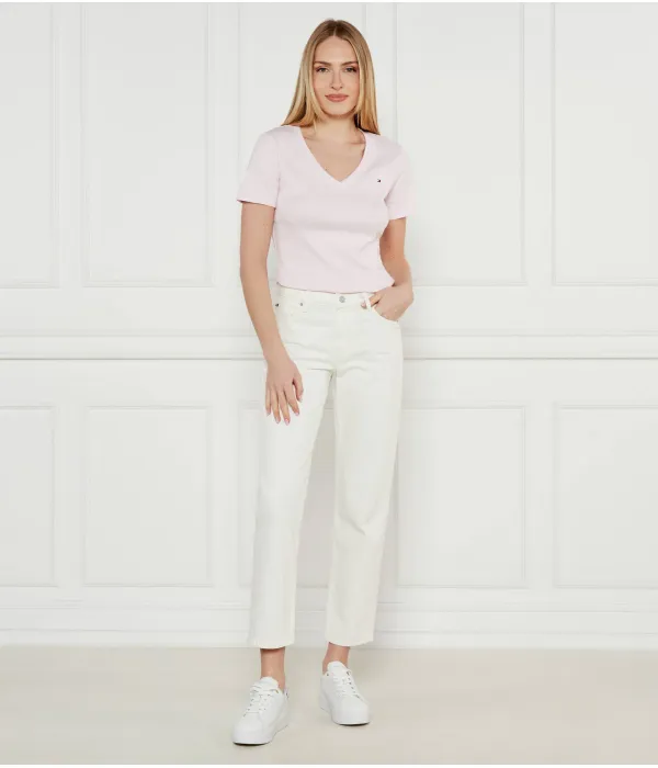 Футболка Коди Slim fit Tommy Hilfiger, розовый — фото 2
