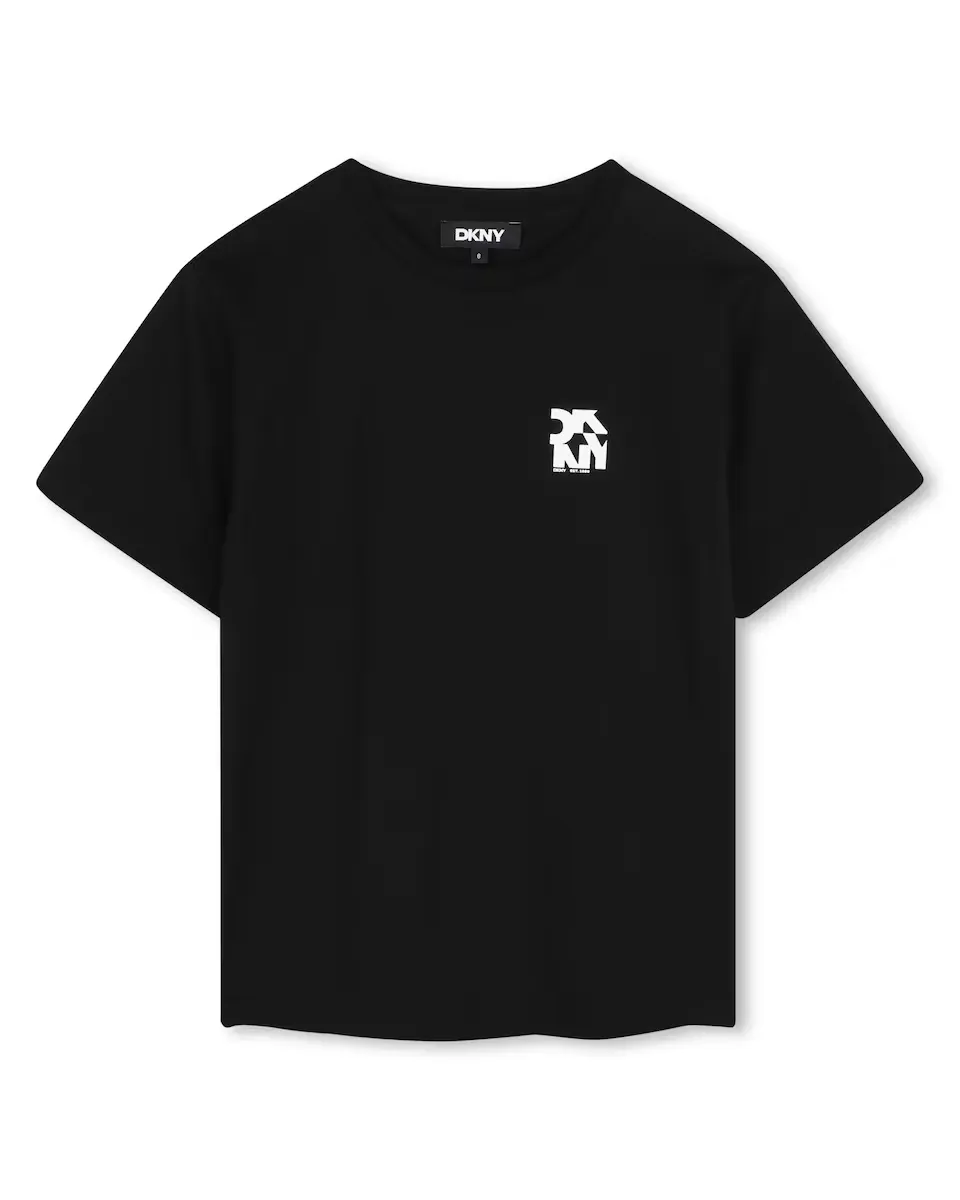 

Футболка из хлопка с коротким рукавом DKNY, чёрный